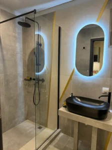 Standard Room Bathroom | Chanioportsuites - Apartment