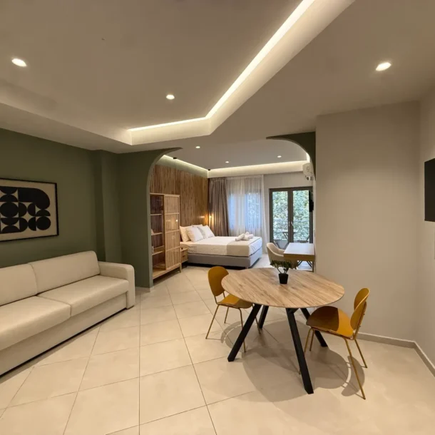 Standard Room Living room | Chanioporta Suites - Apartment